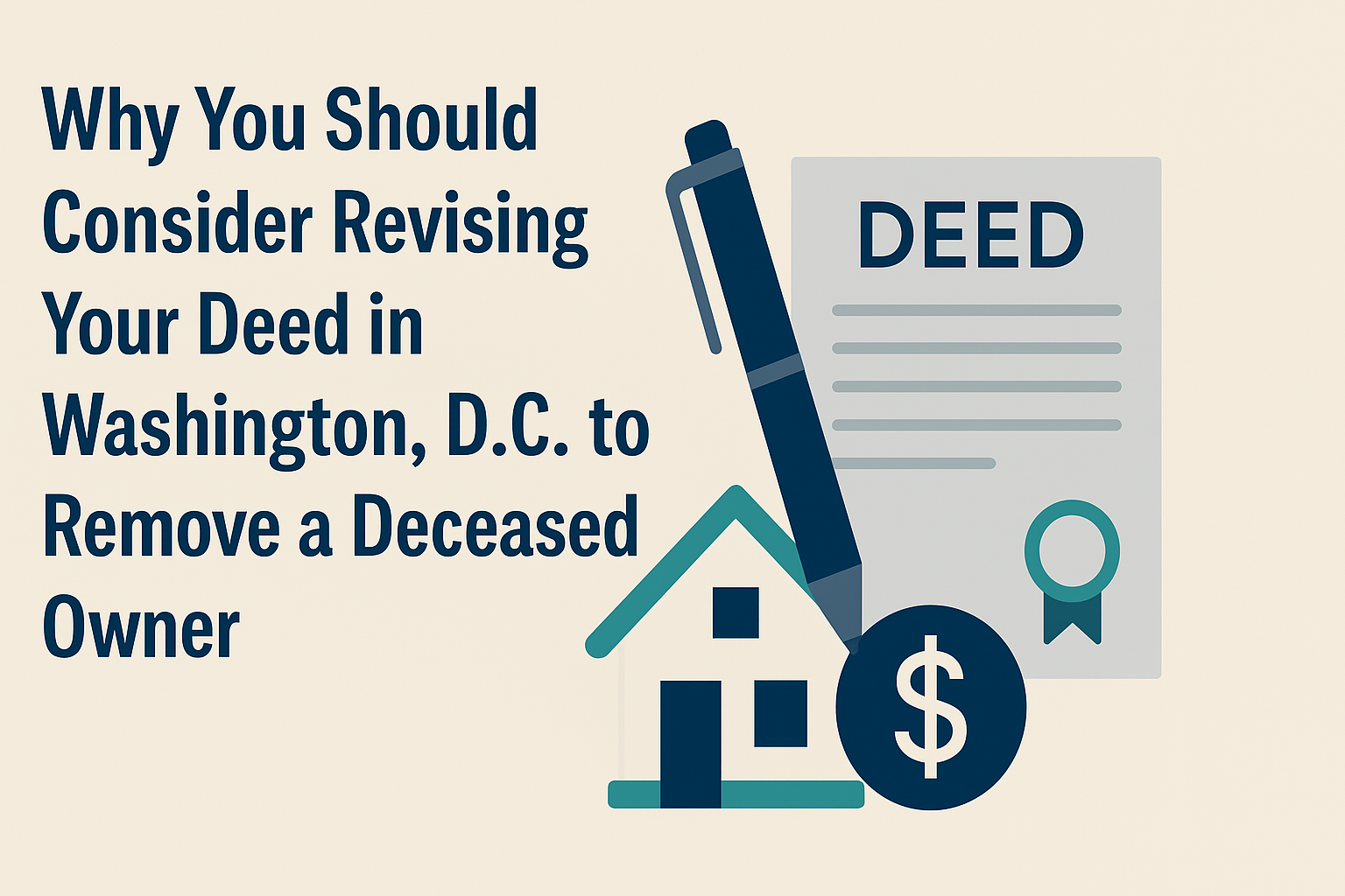 Removing a Deceased Owner on a Deed in DC